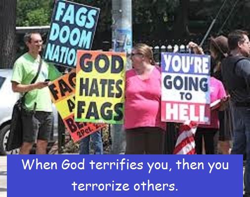 anti gay protestors bigger with words
